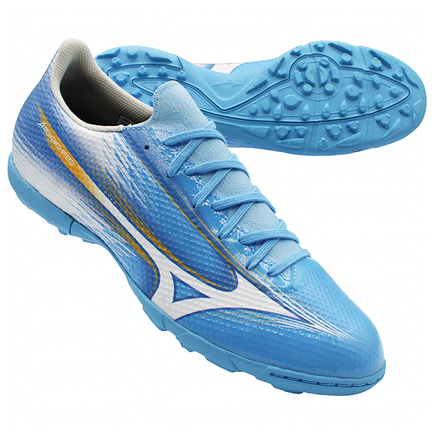 ミズノアルファ 3 SELECT AS　ユニティスカイブルー×ホワイト　【MIZUNO|ミズノ】サッカーフットサルトレーニングシューズp1gd266525