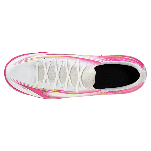 ミズノアルファ 3 SELECT AS　ホワイト×ピンク　【MIZUNO|ミズノ】サッカーフットサルトレーニングシューズp1gd266564_3