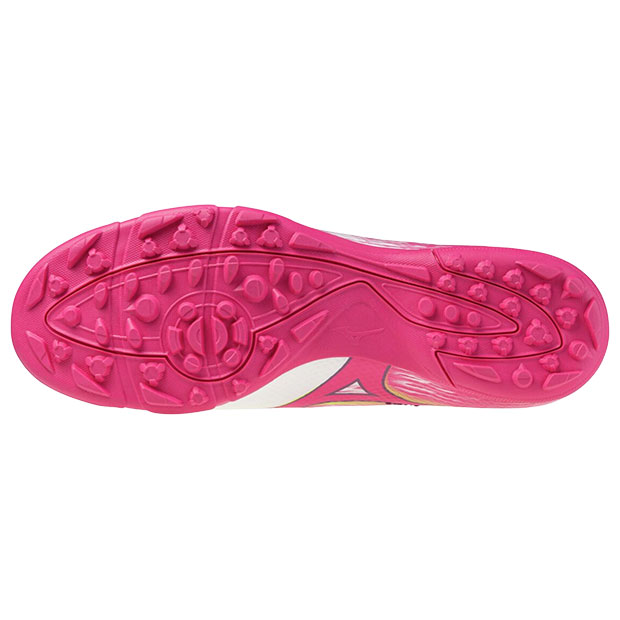 ミズノアルファ 3 SELECT AS　ホワイト×ピンク　【MIZUNO|ミズノ】サッカーフットサルトレーニングシューズp1gd266564_4