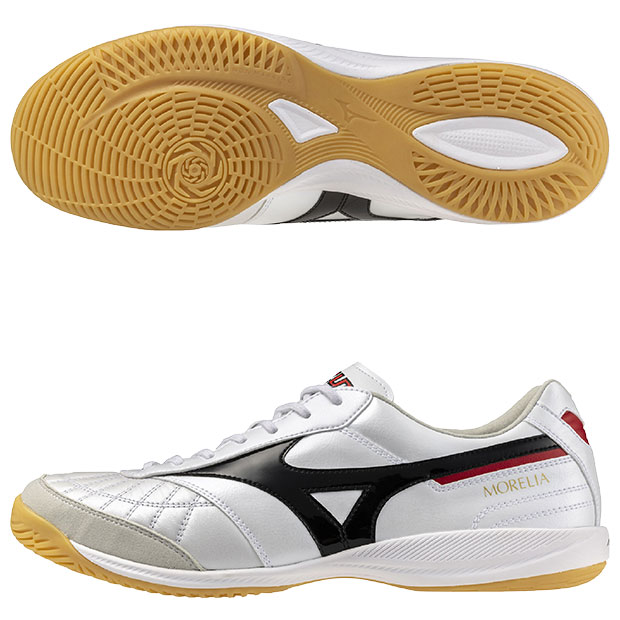 MORELIA IN ホワイト/ブラック インドアフットサルシューズ モレリア SH_Q1GA25020101.jpg