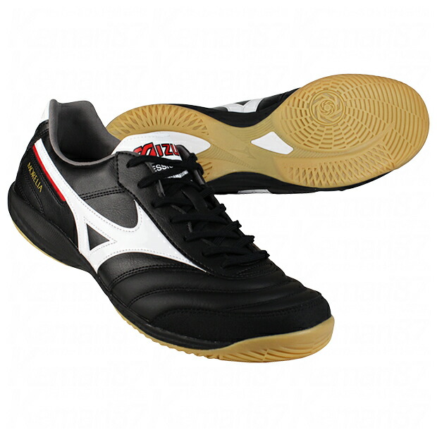 モレリア SALA ELITE IN　ブラック×ホワイト　【MIZUNO|ミズノ】フットサルシューズq1ga251201