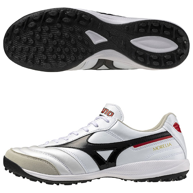 ミズノ　モレリア　イン　27.5　ブラック×ホワイト　サラ　フットサルシューズ ミズノ モレリア イン 27.5 ブラック×ホワイト サラ フットサル