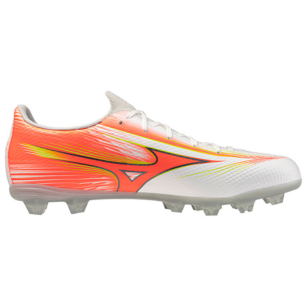 ミズノアルファ 3 SELECT　ホワイト×オレンジ×イエロー　【MIZUNO|ミズノ】サッカースパイクp1ga266554_2