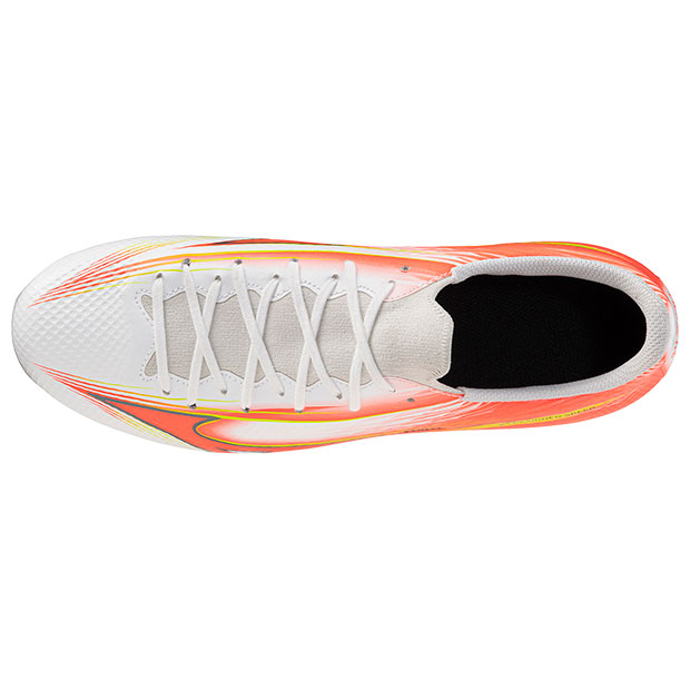 ミズノアルファ 3 SELECT　ホワイト×オレンジ×イエロー　【MIZUNO|ミズノ】サッカースパイクp1ga266554_3