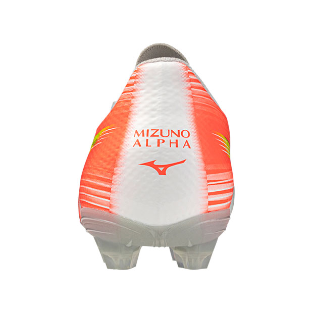 ミズノアルファ 3 SELECT　ホワイト×オレンジ×イエロー　【MIZUNO|ミズノ】サッカースパイクp1ga266554_5