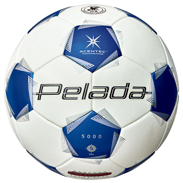 ペレーダ5000 土用　ホワイト×ブルー　【molten|モルテン】サッカーボール5号球f5k5001-wbの通販は 8,228円