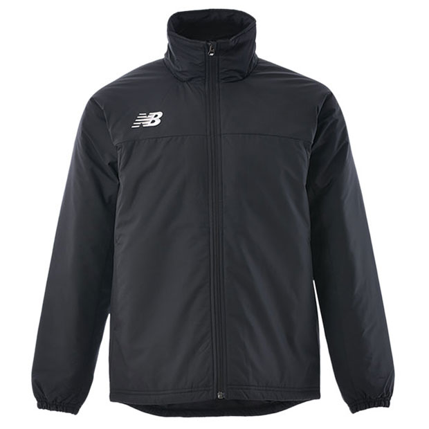 パデットジャケット　ブラック　【NewBalance|ニューバランス】サッカーフットサル防寒ウェアーjmjf1421-bk
