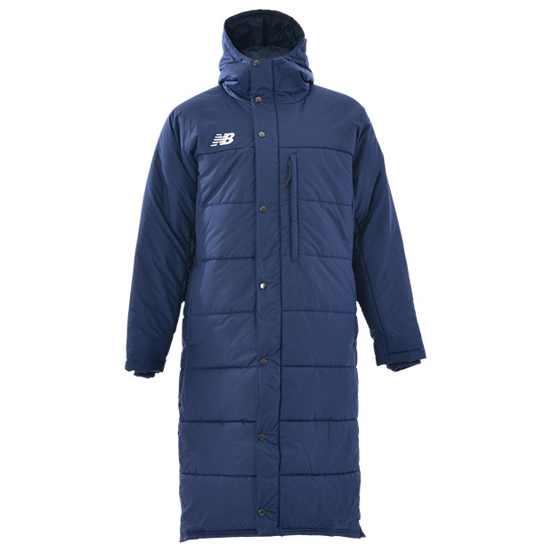 パデットロングコート　【NewBalance|ニューバランス】サッカーフットサル防寒ウェアーjmjf1424-nvの通販は 12,290円