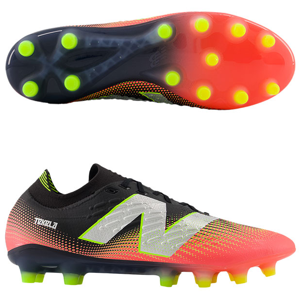 テケラ|V4+|PRO|HG|D　レッド　【NewBalance|ニューバランス】サッカースパイクst1hlr45d