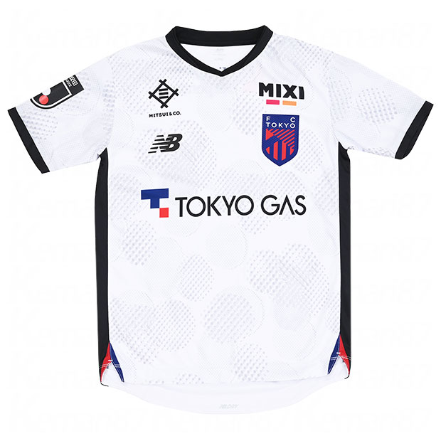 ジュニア FC東京 2025 アウェイ 半袖レプリカユニフォーム　【NewBalance|ニューバランス】クラブチームレプリカウェアーabt55241-awy