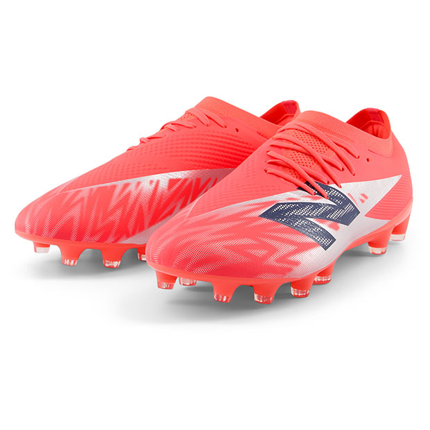 フューロン V8 PRO HG 2E　レッド×シルバー　【NewBalance|ニューバランス】サッカースパイクsf2hmp82e_1