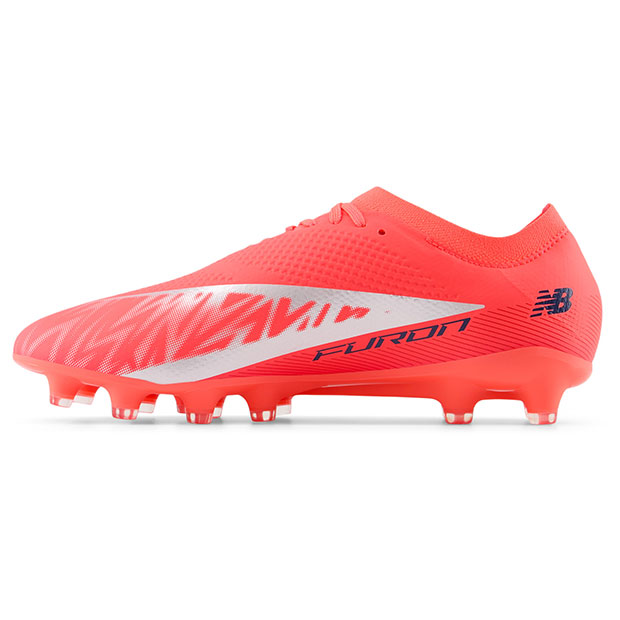 フューロン V8 PRO HG 2E　レッド×シルバー　【NewBalance|ニューバランス】サッカースパイクsf2hmp82e_3