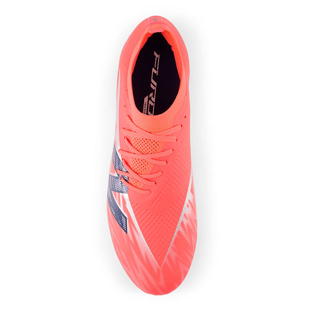 フューロン V8 PRO HG 2E　レッド×シルバー　【NewBalance|ニューバランス】サッカースパイクsf2hmp82e_4