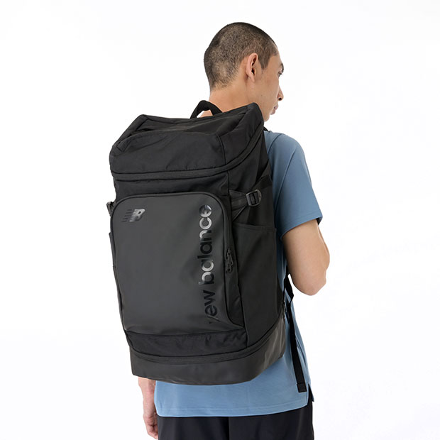 トップローディングバックパック　ブラック　【NewBalance|ニューバランス】サッカーフットサルバッグac7580w-bk_7