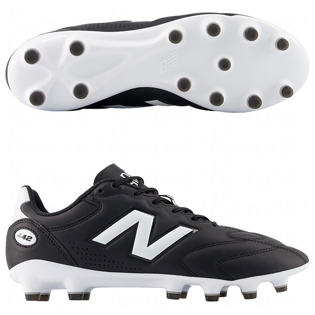 442 V3 PRO HG/AG 2E　ブラック　【NewBalance|ニューバランス】サッカースパイクu42h5cd2e