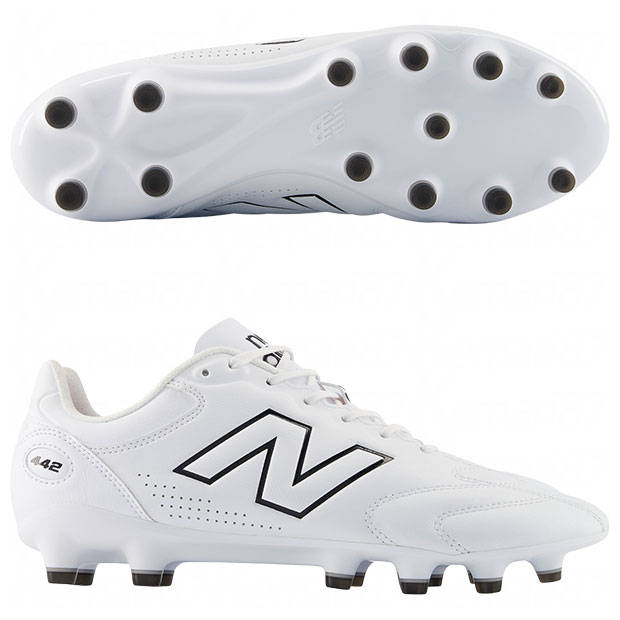 442 V3 PRO HG/AG 2E　ホワイト　【NewBalance|ニューバランス】サッカースパイクu42h5v92e