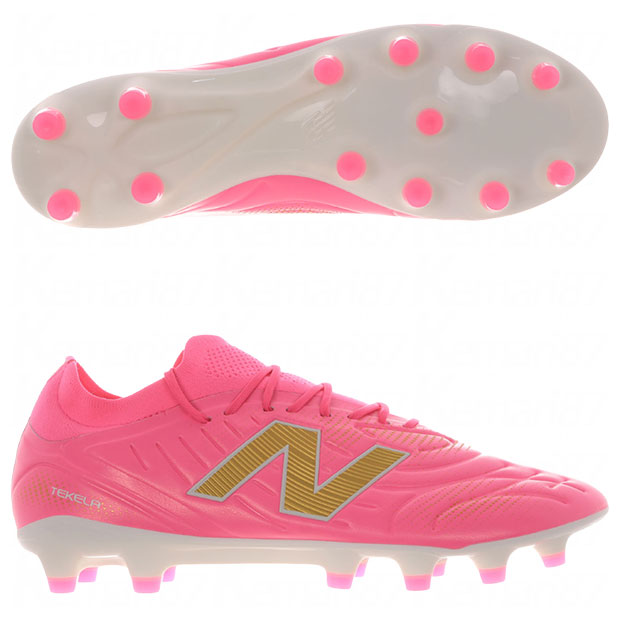 テケラ V5 PRO HG/AG 2E　ピンク　【NewBalance|ニューバランス】サッカースパイクut2h7c52e