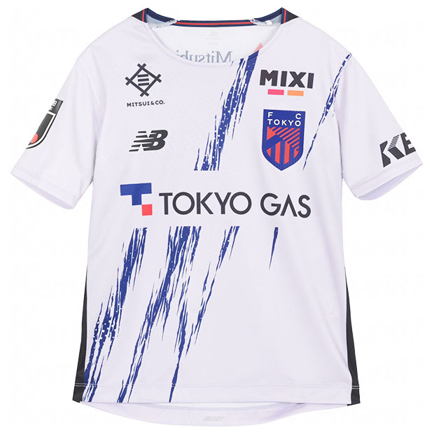 ジュニア FC東京 百年構想リーグ アウェイ 半袖レプリカユニフォーム　【NewBalance|ニューバランス】クラブチームレプリカウェアーyt61p1ds-awy