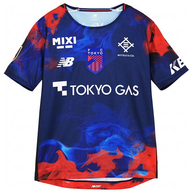 ジュニア FC東京 百年構想リーグ ホーム 半袖レプリカユニフォーム　【NewBalance|ニューバランス】クラブチームレプリカウェアーyt61p1ds-hme