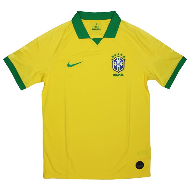 ブラジル代表 19 ホーム 半袖レプリカユニフォーム Nike ナイキ ナショナルチームレプリカウェアーaj5026 750の通販はau Pay マーケット Kemari87 Kishispo サッカーフットサル専門店