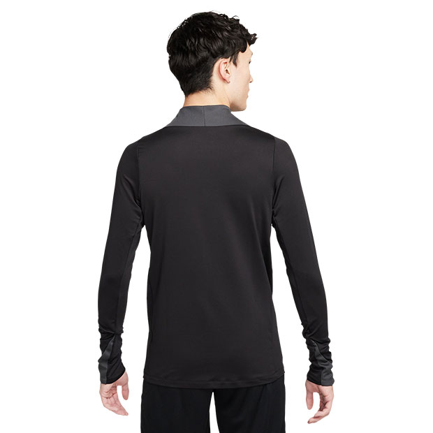 DF|ストライク|長袖ドリルトップ ブラック×アンスラサイト 【NIKE