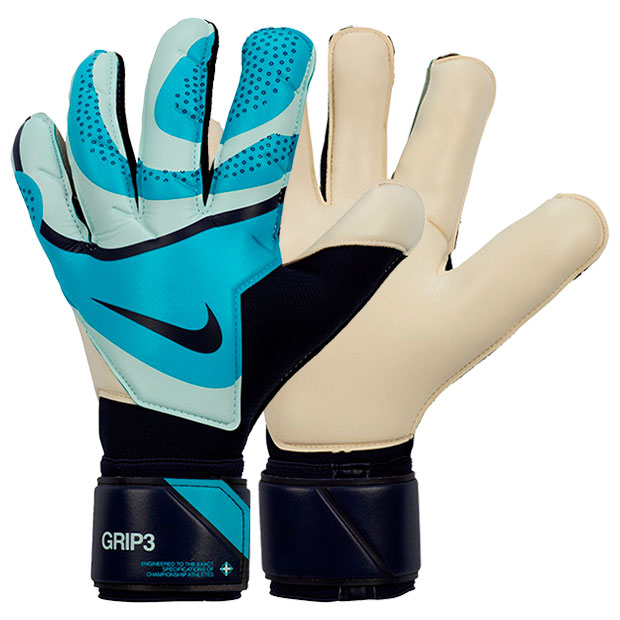 GK|グリップ|3　ライトブルーフューリー　【NIKE|ナイキ】サッカーフットサルゴールキーパーグローブfb2998-420