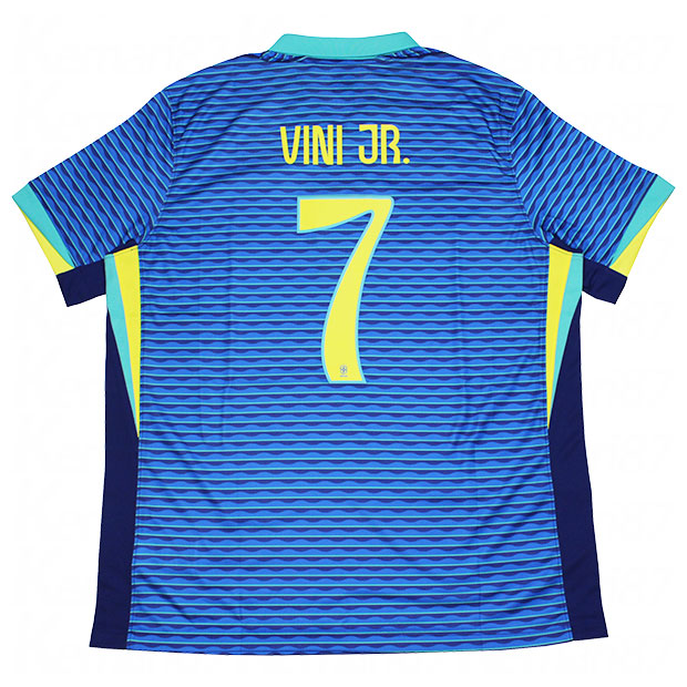 ブラジル代表|2024|アウェイ|半袖レプリカユニフォーム　7.ヴィニシウスJR　【NIKE|ナイキ】ナショナルチームレプリカウェアーfj4283-458-7-v