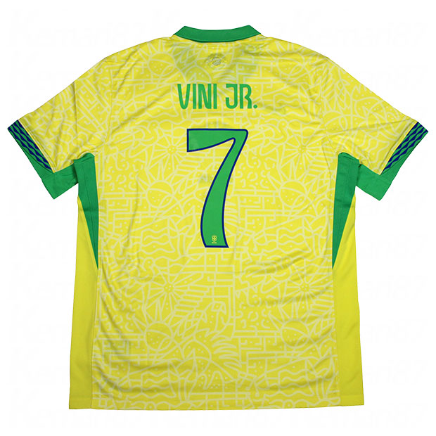 ブラジル代表|2024|ホーム|半袖レプリカユニフォーム 7