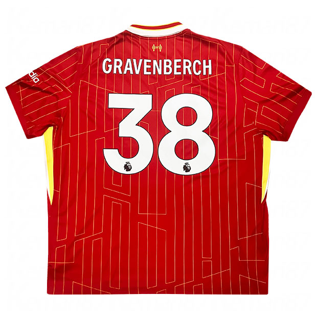 リバプール 2024-25 遠藤航 3番ユニフォーム　XL NIKE リバプール 24/25 ユニフォーム ホーム 半袖 ジュニア #3.遠藤航