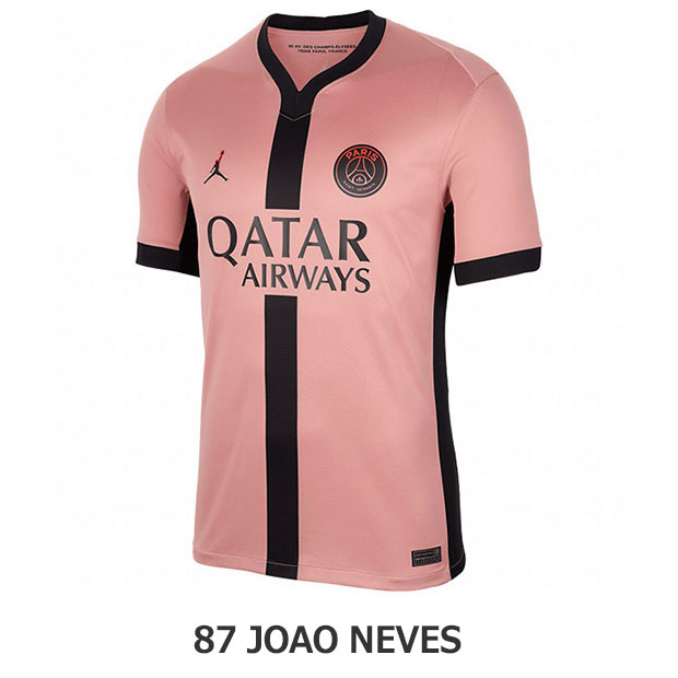 ジョアン・ネヴィス】パリ・サンジェルマンFC 24/25 3rd ユニフォーム