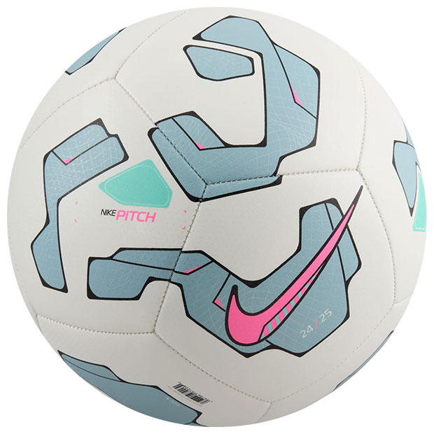 ピッチ　ホワイト×オーシャンキューブ　【NIKE|ナイキ】サッカーボール4号球fz2636-105-4