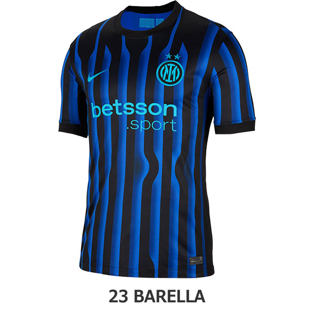 インテル 25-26 ホーム 半袖レプリカユニフォーム 23.ニコロ