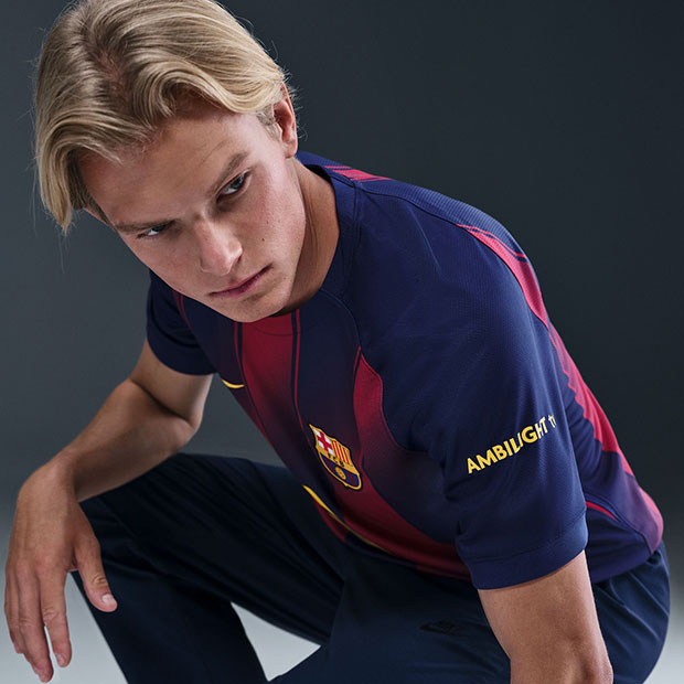 FCバルセロナ 25-26 ホーム 半袖レプリカユニフォーム 【NIKE