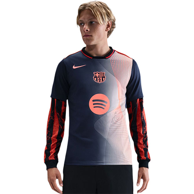 FCバルセロナ DF ACDPR 半袖トップ K 3R PM　ミッドナイトネイビー　【NIKE|ナイキ】クラブチームウェアーhm3437-411