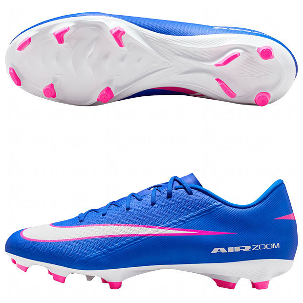 ズーム マーキュリアル ヴェイパー 16 アカデミー FG/MG　レーサーブルー×ホワイト　【NIKE|ナイキ】サッカースパイクfq1458-446