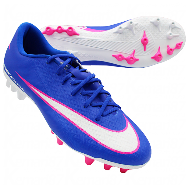 ズーム マーキュリアル ヴェイパー 16 アカデミー AG　レーサーブルー×ホワイト　【NIKE|ナイキ】サッカースパイクfq8364-446
