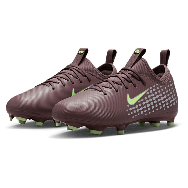 ジュニア ズーム マーキュリアル ヴェイパー 16 アカデミー KM FG/MG　プラムイクリプス×メタリックシルバー　【NIKE|ナイキ】サッカージュニアスパイクfq8394-200_1