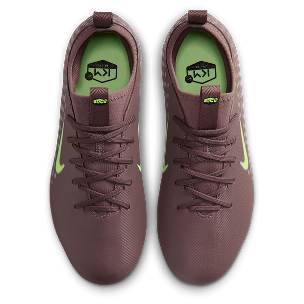 ジュニア ズーム マーキュリアル ヴェイパー 16 アカデミー KM FG/MG　プラムイクリプス×メタリックシルバー　【NIKE|ナイキ】サッカージュニアスパイクfq8394-200_3