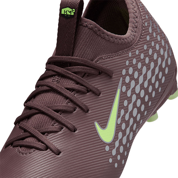 ジュニア ズーム マーキュリアル ヴェイパー 16 アカデミー KM FG/MG　プラムイクリプス×メタリックシルバー　【NIKE|ナイキ】サッカージュニアスパイクfq8394-200_4