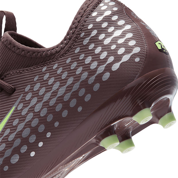ジュニア ズーム マーキュリアル ヴェイパー 16 アカデミー KM FG/MG　プラムイクリプス×メタリックシルバー　【NIKE|ナイキ】サッカージュニアスパイクfq8394-200_5