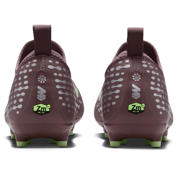ジュニア ズーム マーキュリアル ヴェイパー 16 アカデミー KM FG/MG　プラムイクリプス×メタリックシルバー　【NIKE|ナイキ】サッカージュニアスパイクfq8394-200_6
