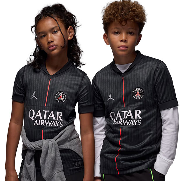 ジュニア パリサンジェルマン 25-26 4th 半袖レプリカユニフォーム SE　【NIKE|ナイキ】クラブチームレプリカウェアーhq4232-045