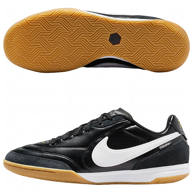 ティエンポ ストリート ガト　ブラック×ホワイト　【NIKE|ナイキ】フットサルシューズhq7017-010