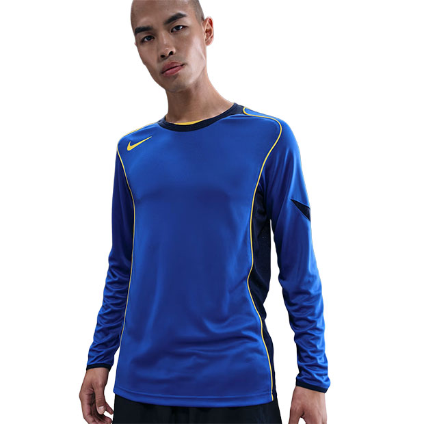 DF トータル90 長袖トップ　ゲームロイヤル　【NIKE|ナイキ】サッカーフットサルウェアーhv3513-480