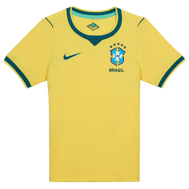 ジュニア ブラジル代表 2026 ホーム 半袖レプリカユニフォーム ST　【NIKE|ナイキ】ナショナルチームレプリカウェアーib4549-724