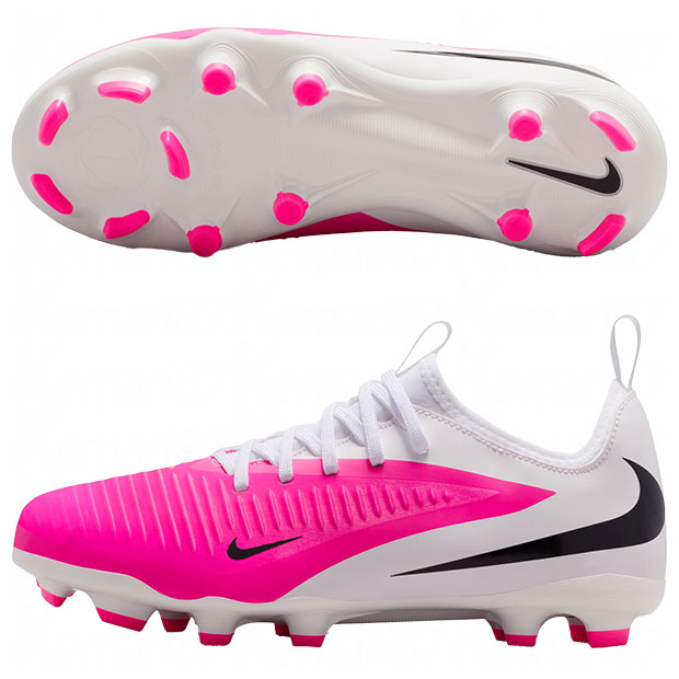 ジュニア ファントム 6 LOW アカデミー FG/MG T　マルチカラー×ブラック　【NIKE|ナイキ】ジュニアサッカースパイクih1795-901