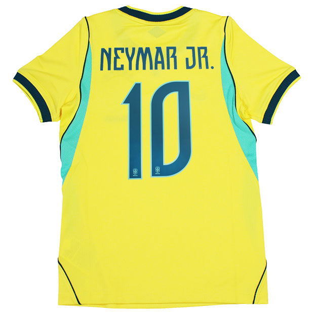 NIKE ブラジル代表 ネイマール 10番 ユニフォーム ジュニア ブラジル代表 2026 ホーム 半袖レプリカユニフォーム 10