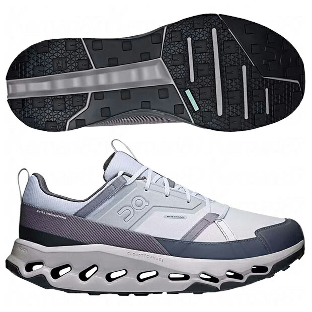 Cloudhorizon|Waterproof|クラウドホライズン|ウォータープルーフ|オン|ランニング　グレイシャー×アロイ　【On|オン】ランニングシューズ3me10051536-glaall