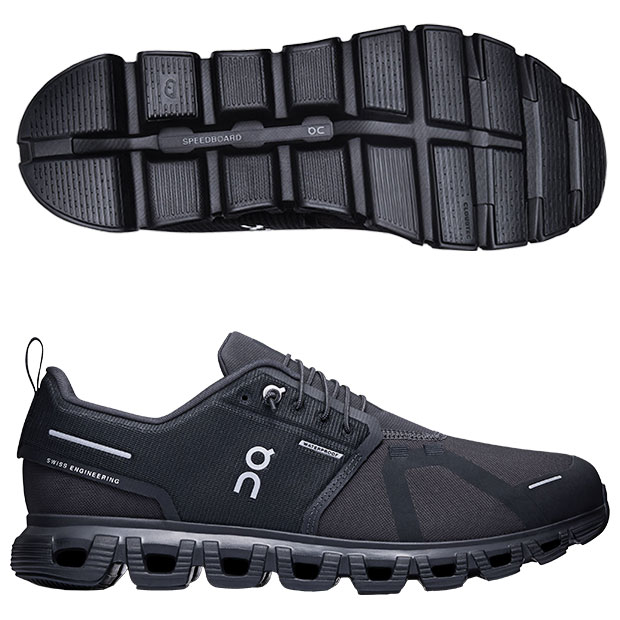Cloud 6 WP クラウドシックス ウォータープルーフ オン ランニング　ブラック×ブラック　【On|オン】ランニングシューズ3mf10061043-blkblk