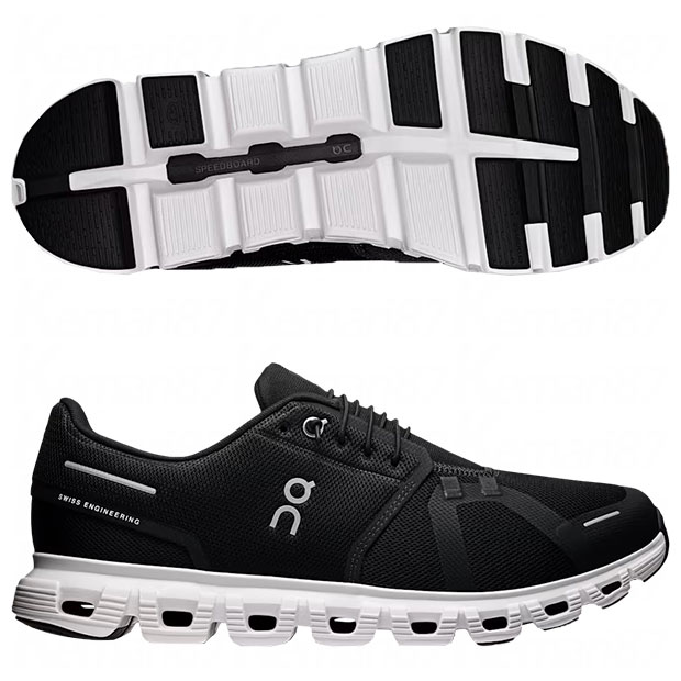 Cloud|6|クラウドシックス|オン|ランニング　ブラック×ホワイト　【On|オン】ランニングシューズ3mf10070299-blkwht